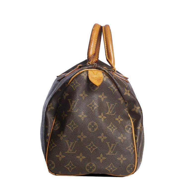 Pre Owned Louis Vuitton Monogram Canvas Speedy 30 Bag