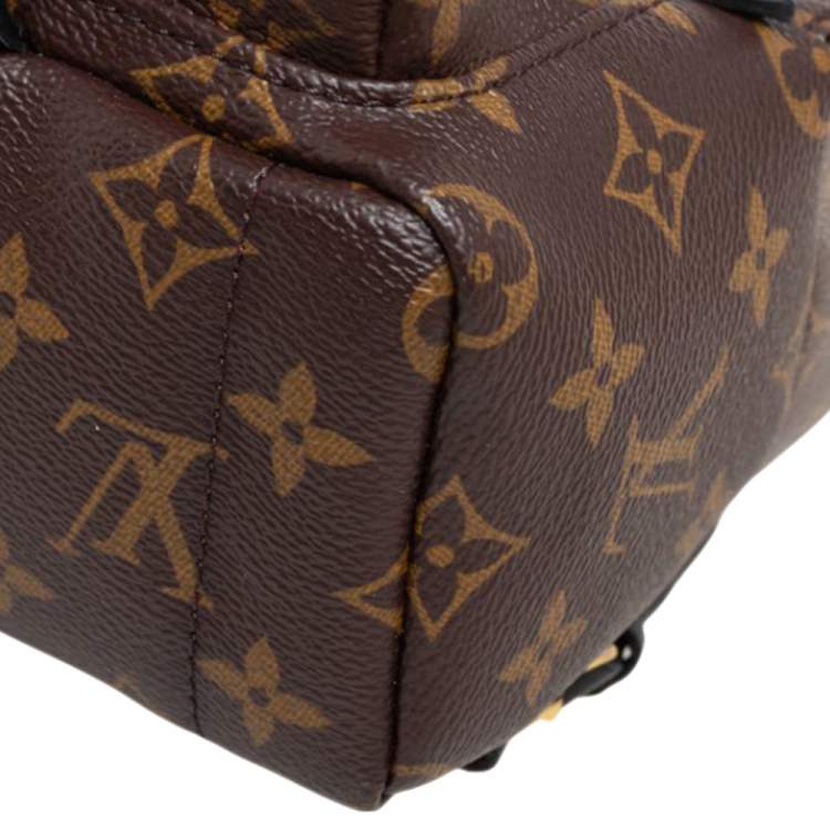 Pre Owned Louis Vuitton Monogram Canvas Mini Palm Springs Backpack