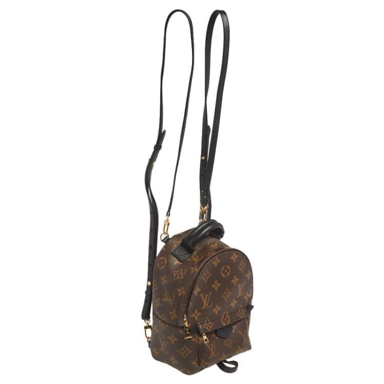 Pre Owned Louis Vuitton Monogram Canvas Mini Palm Springs Backpack