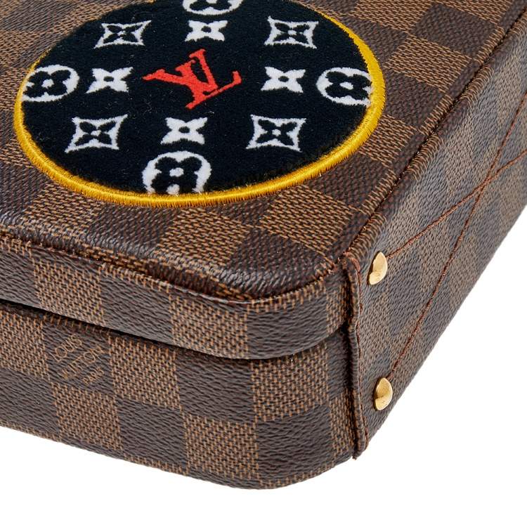 مملوكة مسبقًا Louis Vuitton Damier Ebene Canvas LV Stories Box Bag
