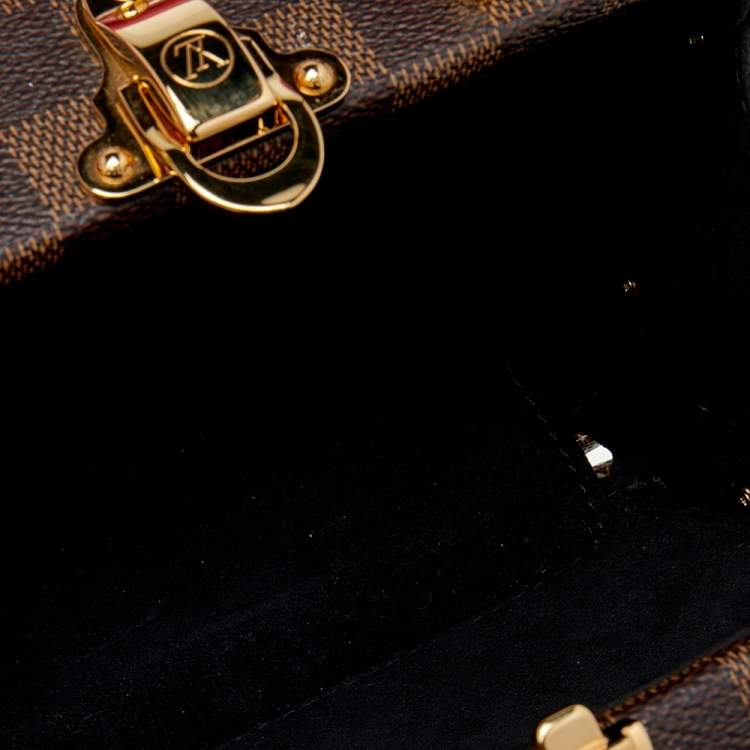 مملوكة مسبقًا Louis Vuitton Damier Ebene Canvas LV Stories Box Bag