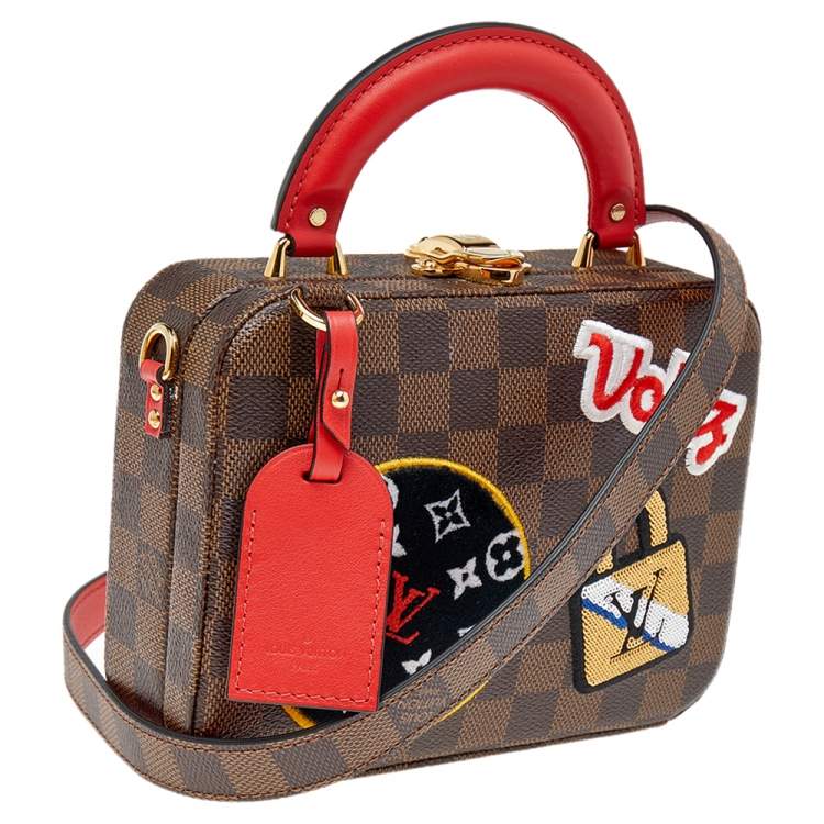 مملوكة مسبقًا Louis Vuitton Damier Ebene Canvas LV Stories Box Bag