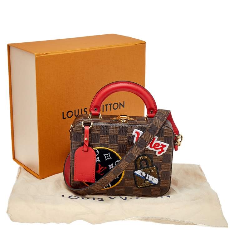 مملوكة مسبقًا Louis Vuitton Damier Ebene Canvas LV Stories Box Bag