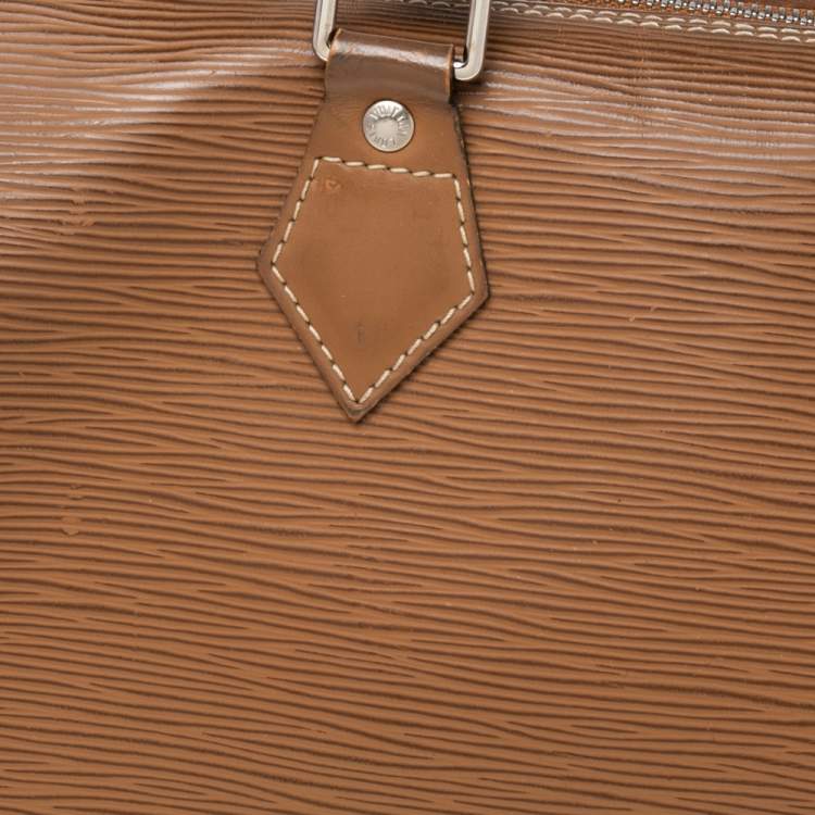 Pre Owned Louis Vuitton Canelle Epi Leather Speedy 25 Bag