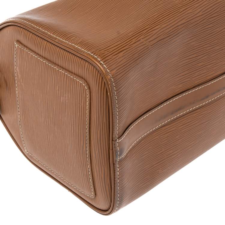 Pre Owned Louis Vuitton Canelle Epi Leather Speedy 25 Bag