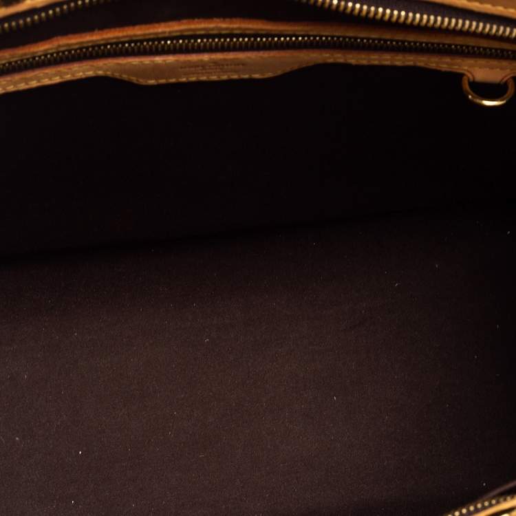 مملوكة مسبقًا Louis Vuitton Amarante Monogram Vernis Brea GM Bag