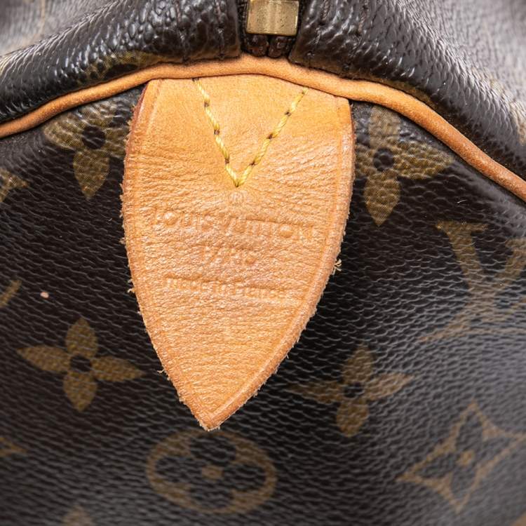 Pre Owned Louis Vuitton Monogram Canvas Speedy 30 Bag