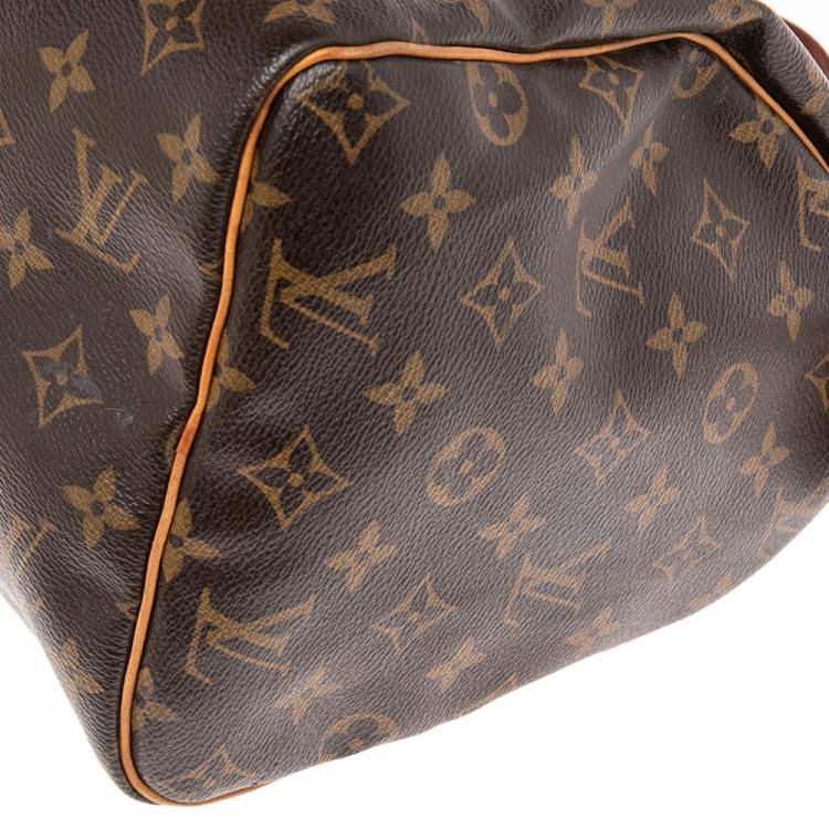 Pre Owned Louis Vuitton Monogram Canvas Speedy 30 Bag