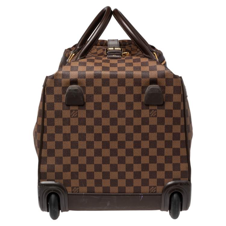 مملوكة مسبقًا Louis Vuitton Damier Ebene Canvas Eole 60 Rolling Luggage