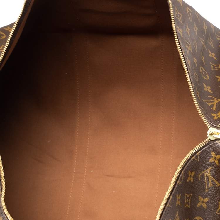 Pre Owned Louis Vuitton Monogram Canvas Keepall 55 Bag