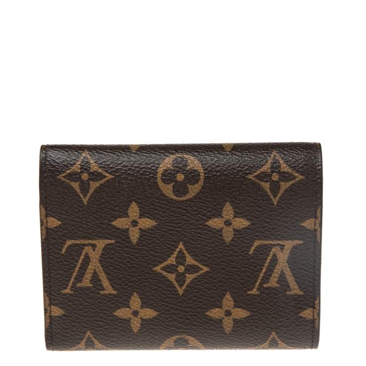 Pre Owned Louis Vuitton Monogram Canvas Victorine Wallet