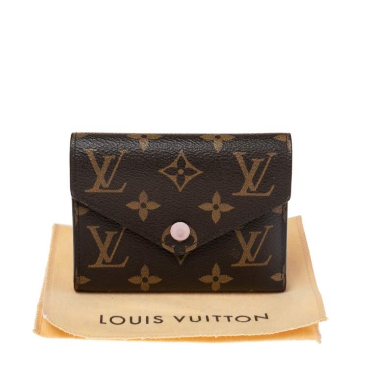 Pre Owned Louis Vuitton Monogram Canvas Victorine Wallet