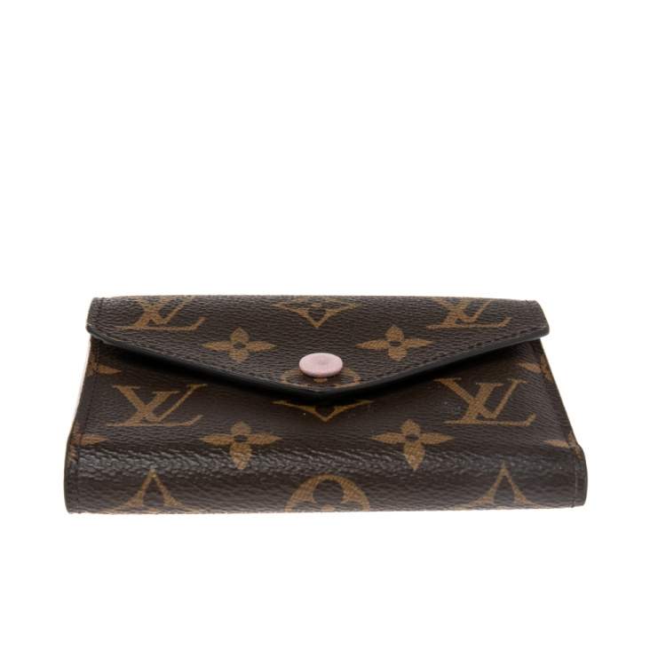 Pre Owned Louis Vuitton Monogram Canvas Victorine Wallet