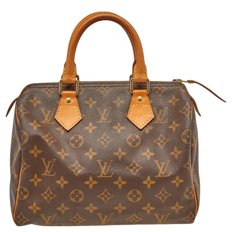 Pre Owned Louis Vuitton Monogram Canvas Speedy 25 Bag