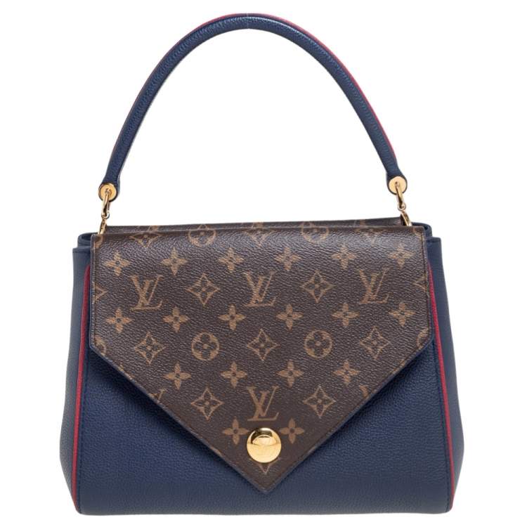 Louis Vuitton Monogram Double V Handle Bag PM