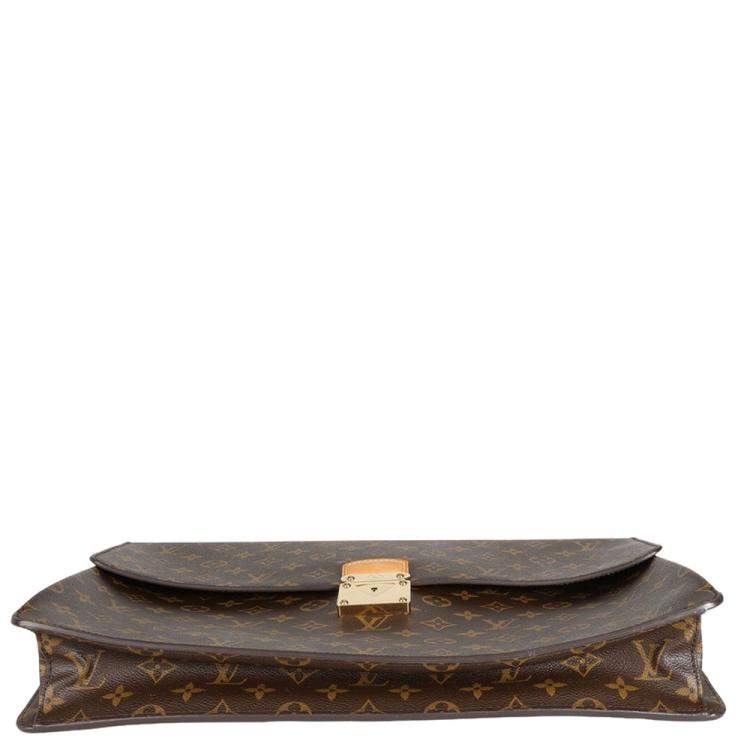 Pre Owned Louis Vuitton Monogram Canvas Robusto Briefcase
