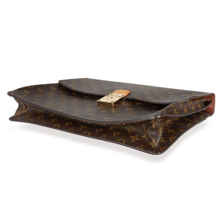 Pre Owned Louis Vuitton Monogram Canvas Robusto Briefcase