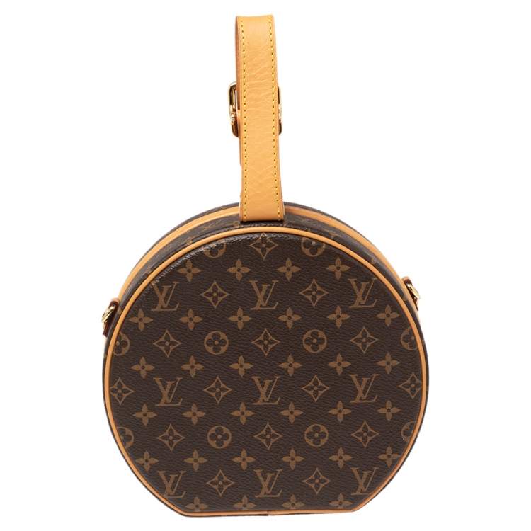 Pre Owned Louis Vuitton Monogram Canvas Petite Boite Chapeau Bag