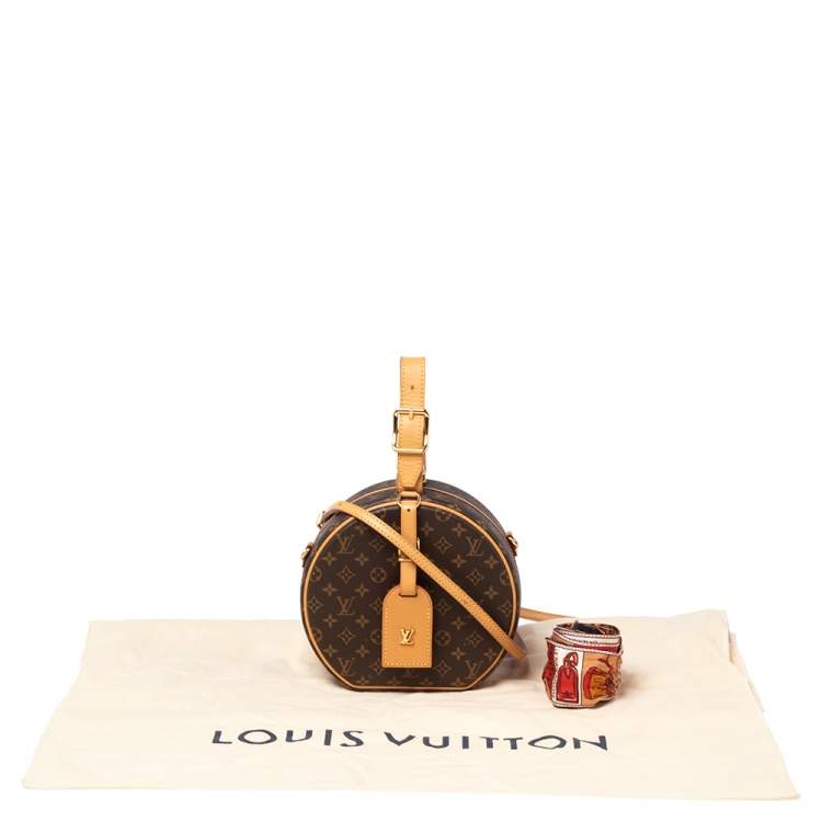 Pre Owned Louis Vuitton Monogram Canvas Petite Boite Chapeau Bag