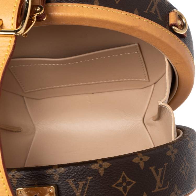 Pre Owned Louis Vuitton Monogram Canvas Petite Boite Chapeau Bag