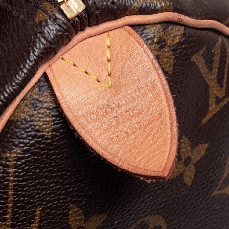 Pre Owned Louis Vuitton Monogram Canvas Speedy 30 Bag