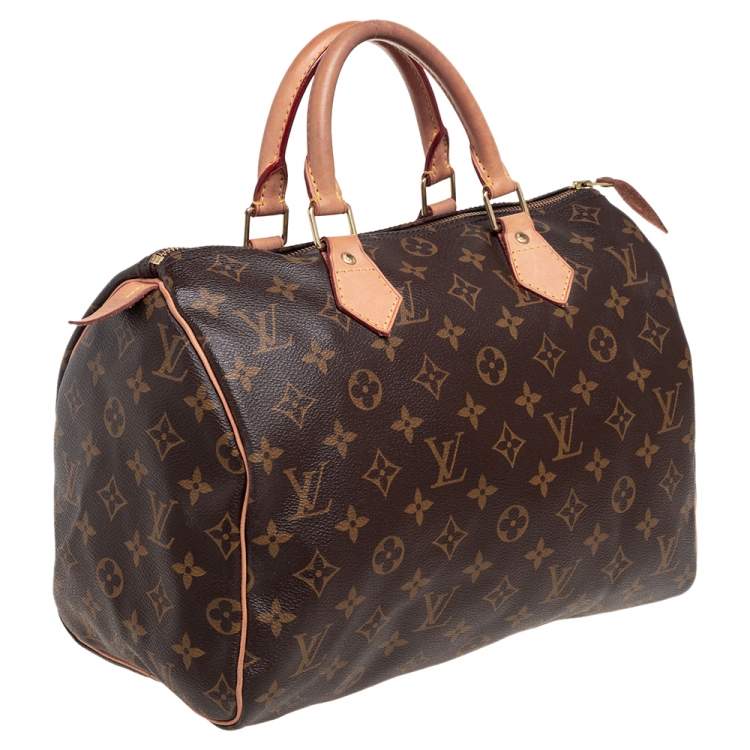 Pre Owned Louis Vuitton Monogram Canvas Speedy 30 Bag