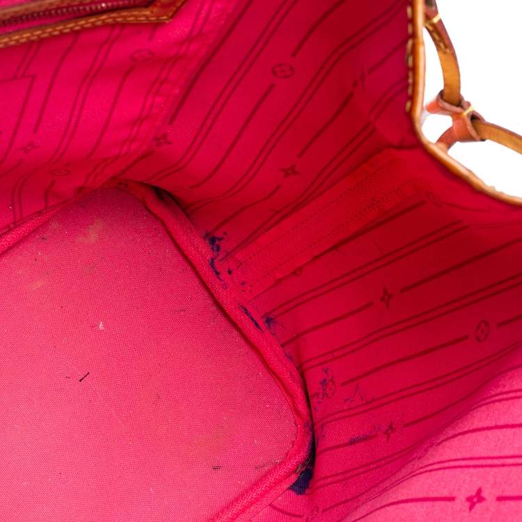 Pre Owned Louis Vuitton Monogram Canvas Limited Edition Stephen Sprouse Roses Neverfull MM Bag