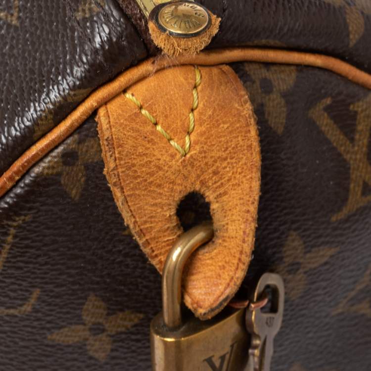 Pre Owned Louis Vuitton Monogram Canvas Speedy 30 Bag