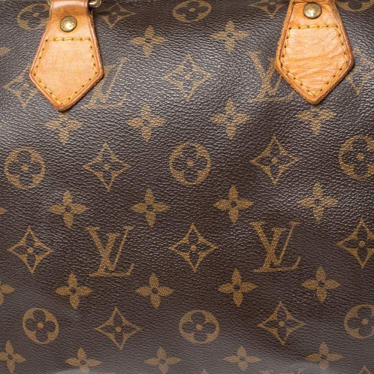 Pre Owned Louis Vuitton Monogram Canvas Speedy 30 Bag