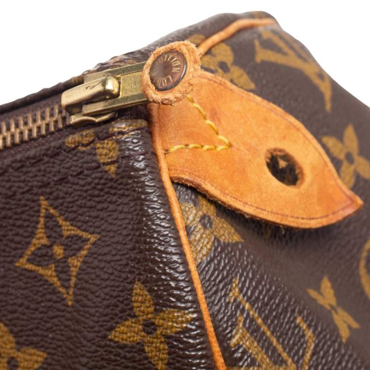Pre Owned Louis Vuitton Monogram Canvas Speedy 30 Bag