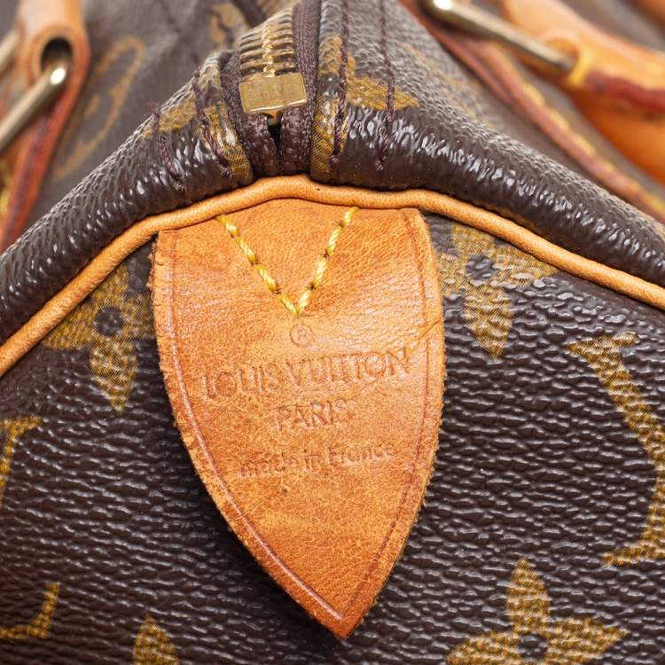 Pre Owned Louis Vuitton Monogram Canvas Speedy 30 Bag