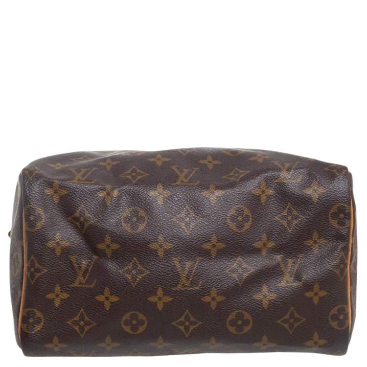 Pre Owned Louis Vuitton Monogram Canvas Speedy 25 Bag
