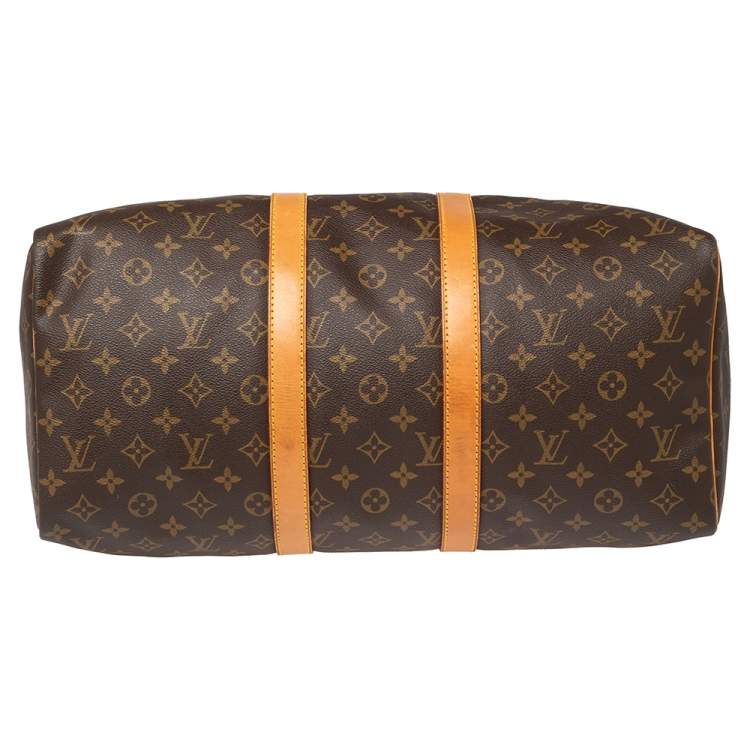 Pre Owned Louis Vuitton Monogram Canvas Keepall 45 Bag
