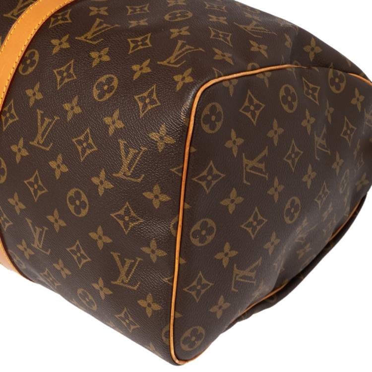 Pre Owned Louis Vuitton Monogram Canvas Keepall 45 Bag