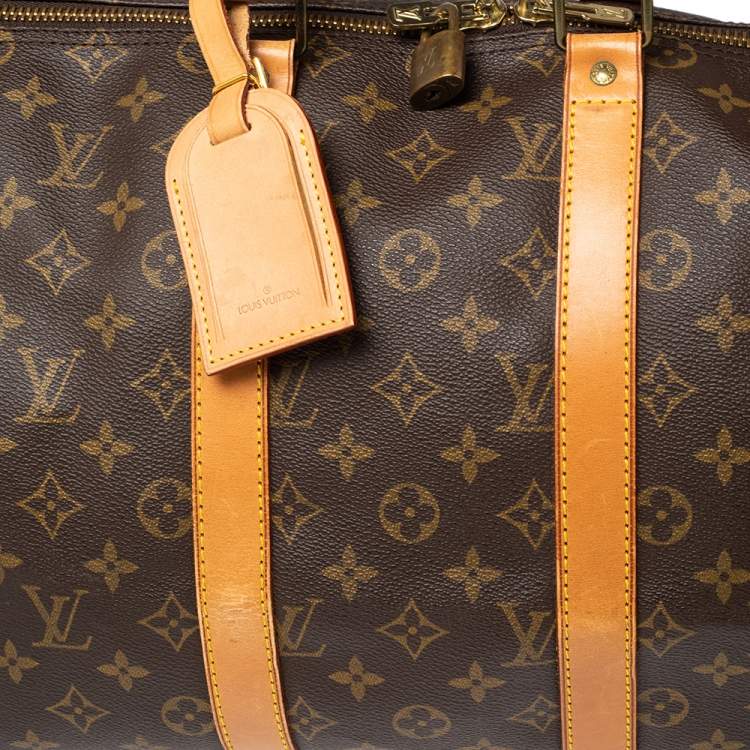 Pre Owned Louis Vuitton Monogram Canvas Keepall 45 Bag
