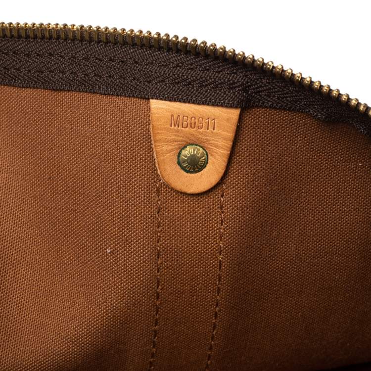 Pre Owned Louis Vuitton Monogram Canvas Keepall 50 Bag