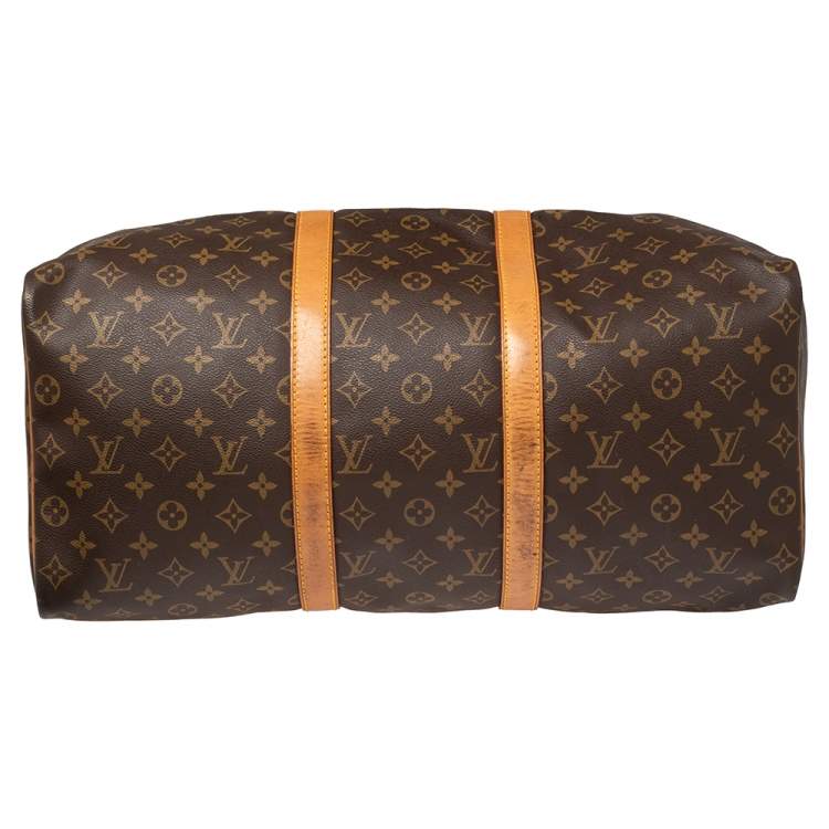 Pre Owned Louis Vuitton Monogram Canvas Keepall 50 Bag