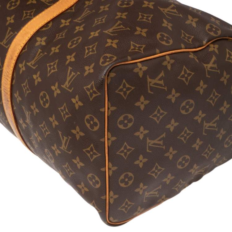 Pre Owned Louis Vuitton Monogram Canvas Keepall 50 Bag