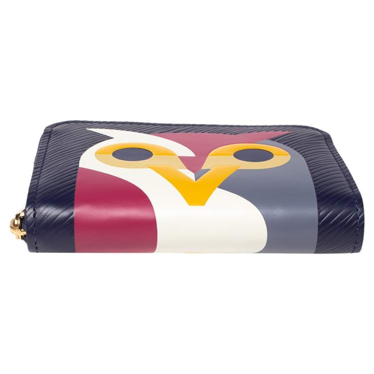 Pre Owned Louis Vuitton Iris Epi Leather Owl Zippy Coin Purse	