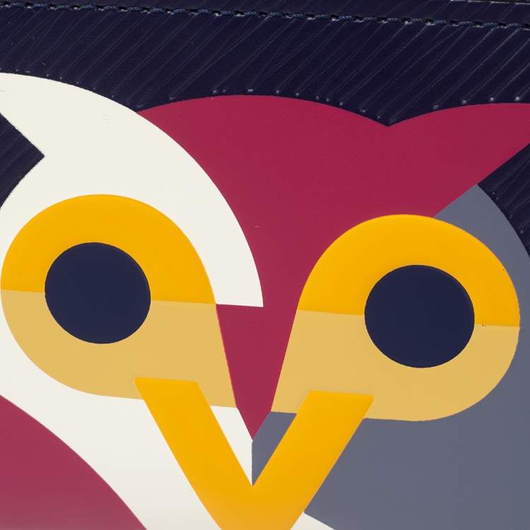 Pre Owned Louis Vuitton Iris Epi Leather Owl Zippy Coin Purse	