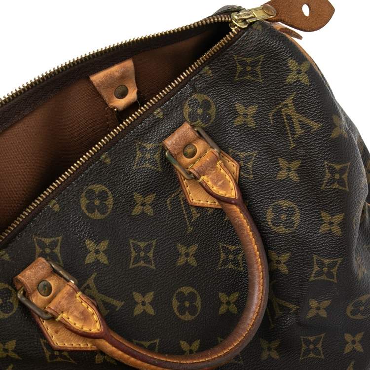 Pre Owned Louis Vuitton Monogram Canvas Speedy 30 Bag