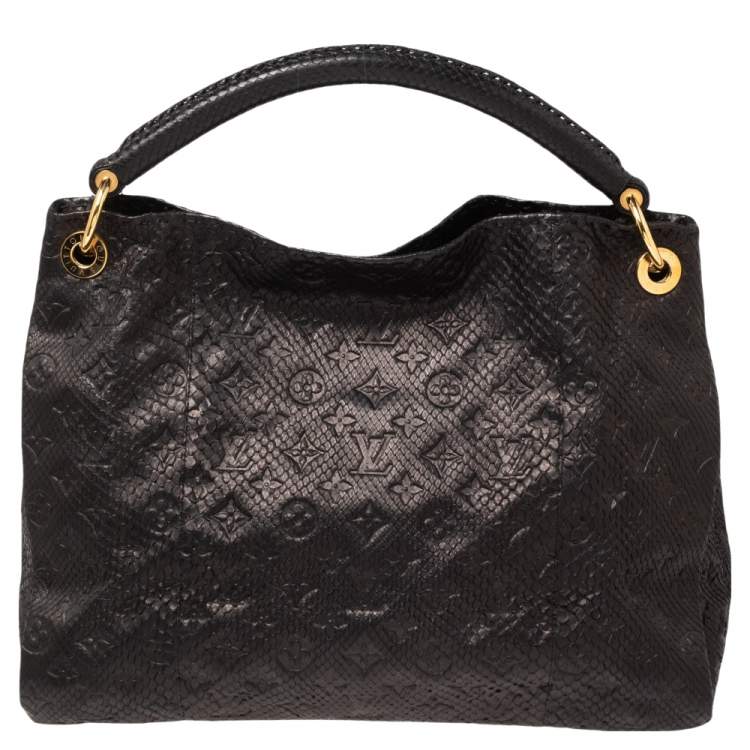 Louis Vuitton Monogram Empreinte Python Artsy MM - Hobos, Handbags
