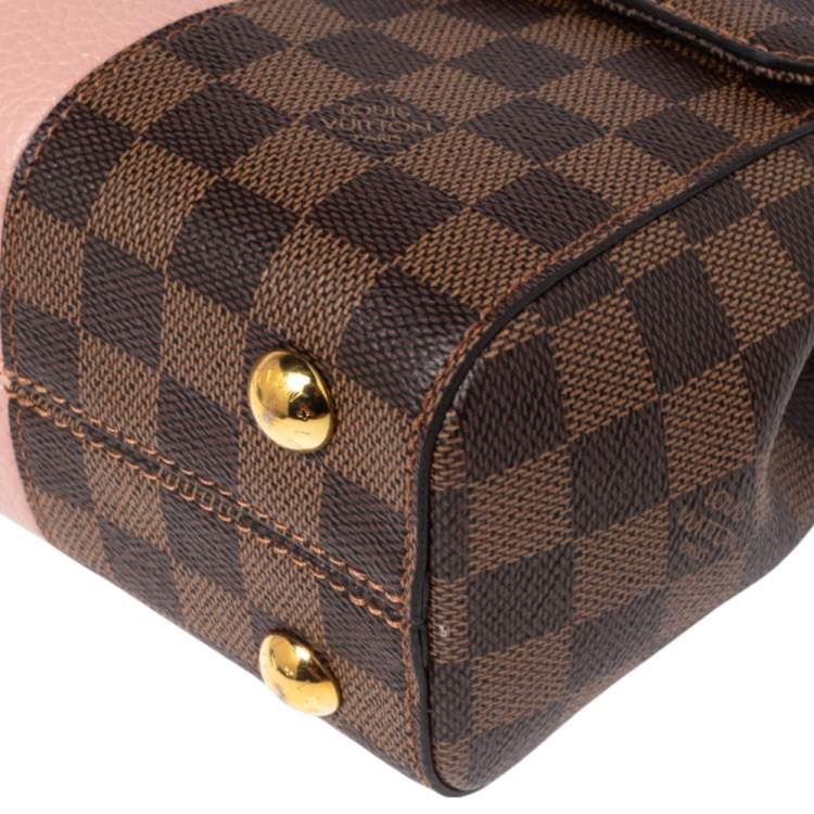 Pre Owned Louis Vuitton Magnolia Damier Ebene Canvas Bond Street Bag