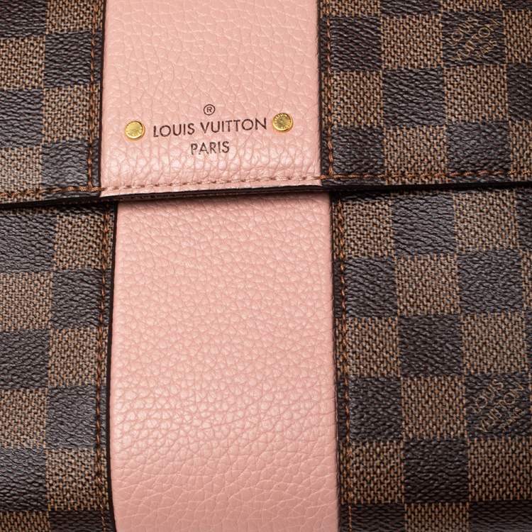 Pre Owned Louis Vuitton Magnolia Damier Ebene Canvas Bond Street Bag