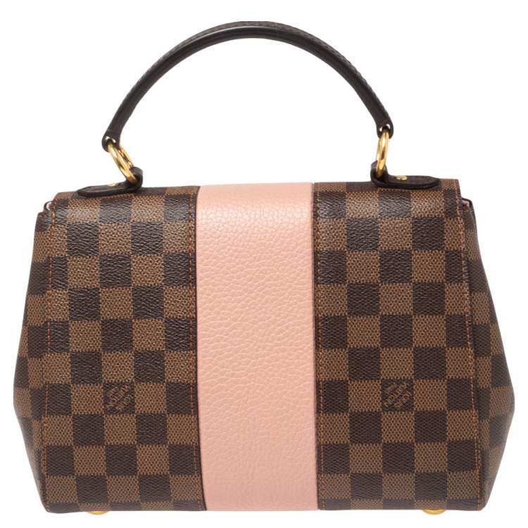 Pre Owned Louis Vuitton Magnolia Damier Ebene Canvas Bond Street Bag