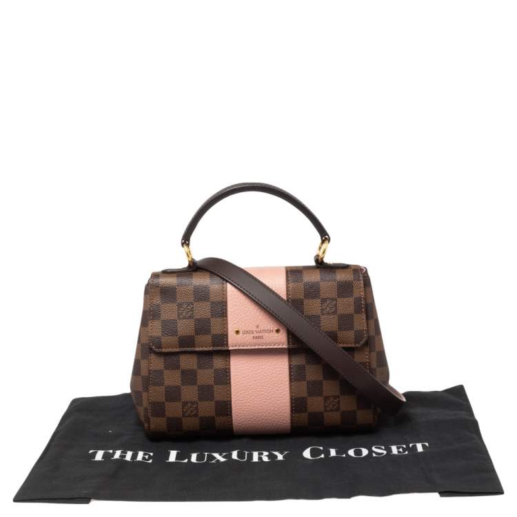 Pre Owned Louis Vuitton Magnolia Damier Ebene Canvas Bond Street Bag