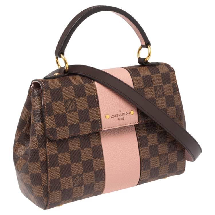 Pre Owned Louis Vuitton Magnolia Damier Ebene Canvas Bond Street Bag