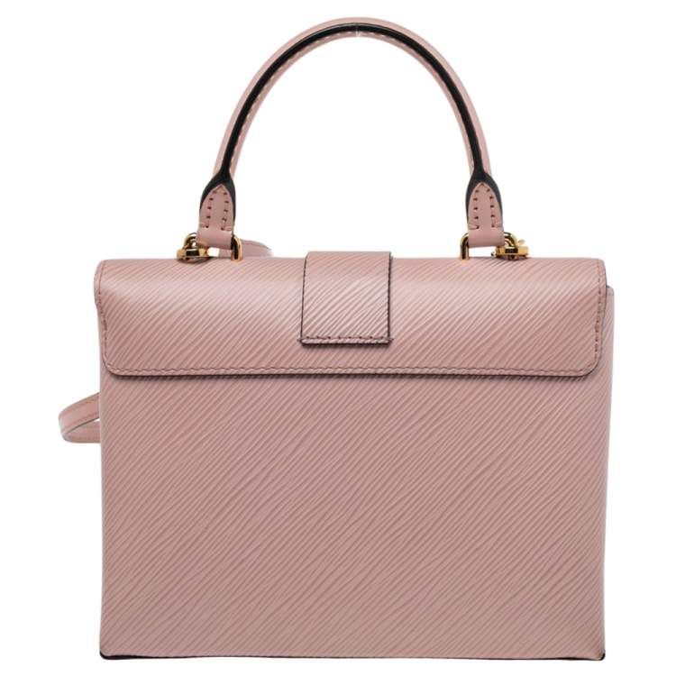 Pre Owned Louis Vuitton Pink Epi Leather Locky BB Bag