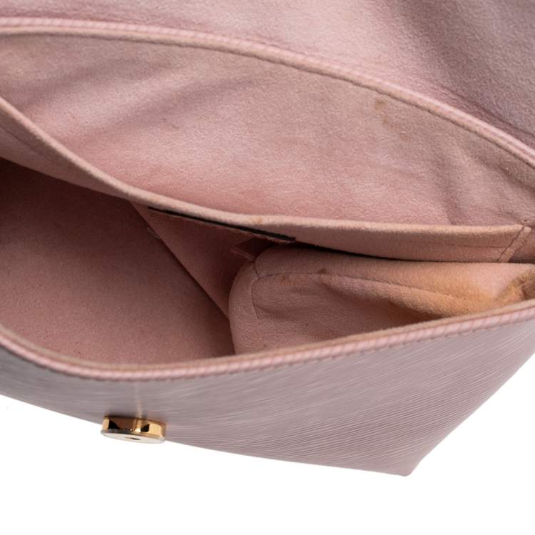 Pre Owned Louis Vuitton Pink Epi Leather Locky BB Bag