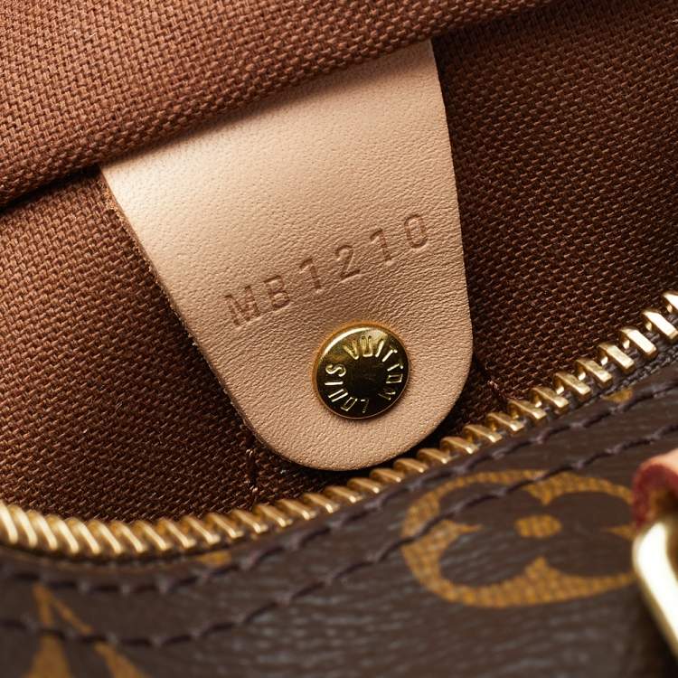 Pre Owned Louis Vuitton Monogram Canvas Speedy 25 Bag